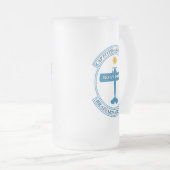 CAPFA-Tasse Mattglas Bierglas (VorderseiteRechts)