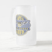 CAPFA-Tasse Mattglas Bierglas (Vorderseite Links)
