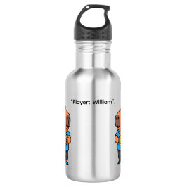 Capibara Arcade Gamer Water Bottle Edelstahlflasche
