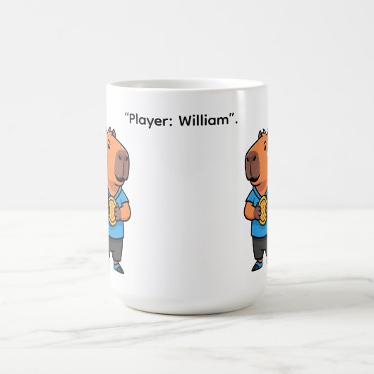 Capibara Arcade Gamer Water Bottle Kaffeetasse (Mittel)