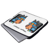 Capibara Arcade Retro Laptop Sleeve (Vorne Knopf)