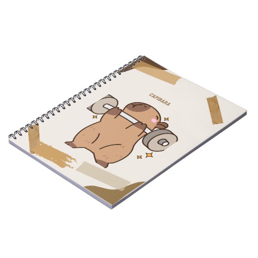 "Capibara Dreams: Libreta Única" Notizblock (Linke Seite)