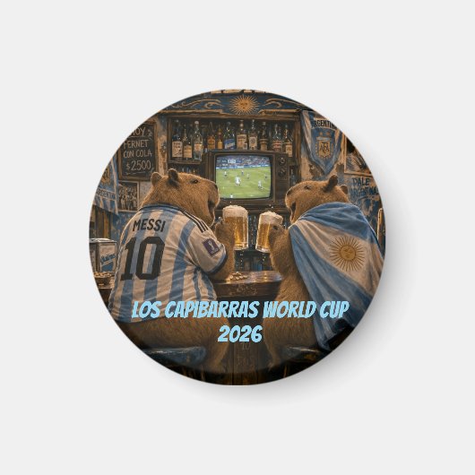 Capibarra Stickers bar ilusión Magnet (Vorne)