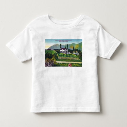 Capilano Anwesen, die den Golf-Verein zeigen Kleinkind T-shirt (Vorderseite)