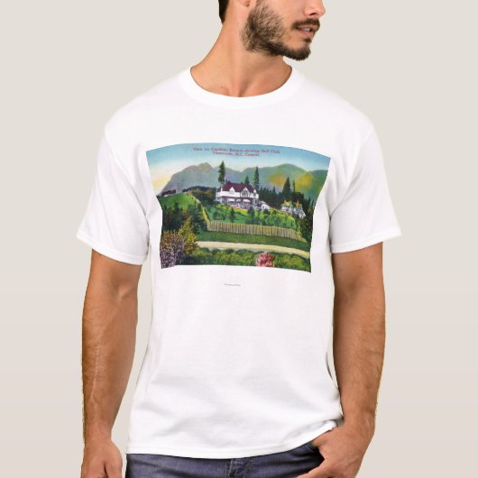 Capilano Anwesen, die den Golf-Verein zeigen T-Shirt (Vorderseite)