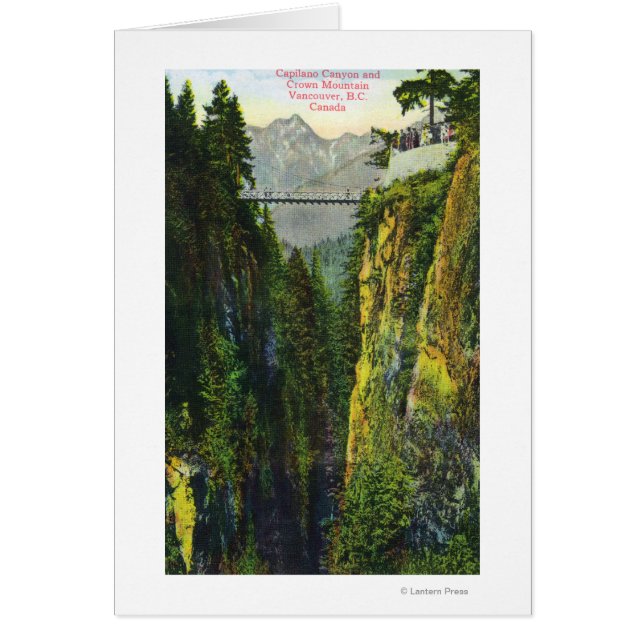 Capilano Canyon Aussicht auf den Berg (Vorne)