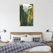 Capilano Canyon Aussicht auf den Berg Leinwanddruck (Insitu (Schlafzimmer))