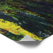 Capilano Canyon Aussicht auf den Berg Poster (Ecke)