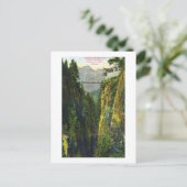 Capilano Canyon Aussicht auf den Berg Postkarte (Stehend Vorderseite)