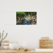 Capilano Canyon Blick auf den Lachspool Poster (Küche)