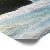 Capilano Canyon Blick auf Lachs Leaping Upstream Poster (Ecke)