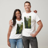 Capilano Schlucht-Ansicht des Kronen-Berges T-Shirt (Unisex)