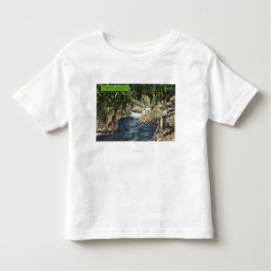 Capilano Schlucht-Ansicht des Lachspools Kleinkind T-shirt