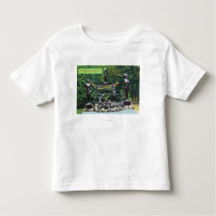 Capilano Schlucht-Inder, der wohle Ansicht wünscht Kleinkind T-shirt