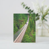 Capilano Suspension Bridge Postcard Postkarte (Stehend Vorderseite)