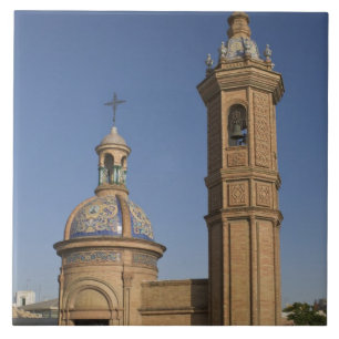 Capilla del Carmen, Sevilla, Spanien Fliese