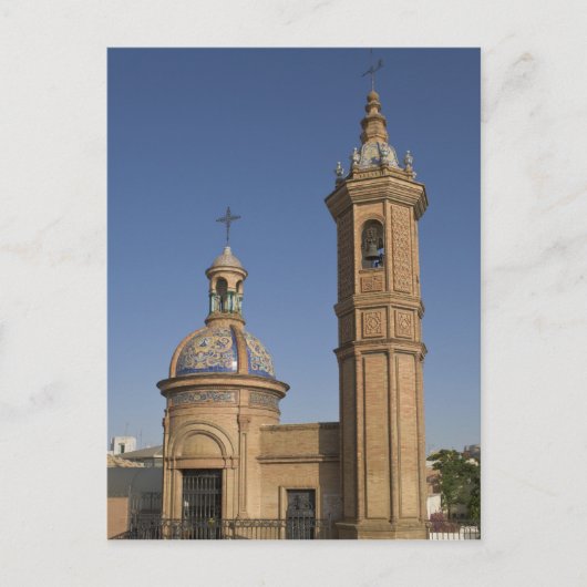 Capilla del Carmen, Sevilla, Spanien Postkarte (Vorderseite)