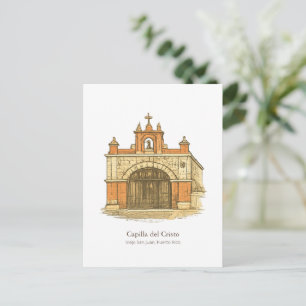 Capilla del Cristo – Alt-San Juan Postkarte