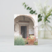 Capistrano Mission Doorway Postkarte (Stehend Vorderseite)