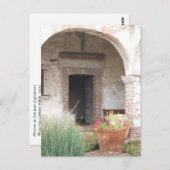 Capistrano Mission Doorway Postkarte (Vorne/Hinten)