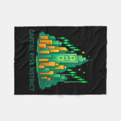 Capital Rise District Marktvision Fleecedecke (Vorderseite (Horizontal))