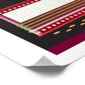 Capitan Marquee-Print Poster (Ecke)