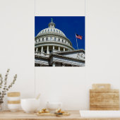 Capitol Building, Washington, USA Poster (Küche)