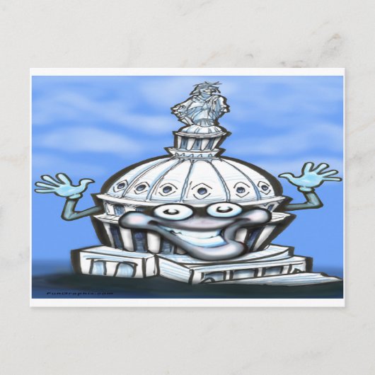 Capitol Hill Postkarte (Vorderseite)