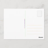 Capitol Hill Seattle Heart Love Postcard Postkarte (Rückseite)