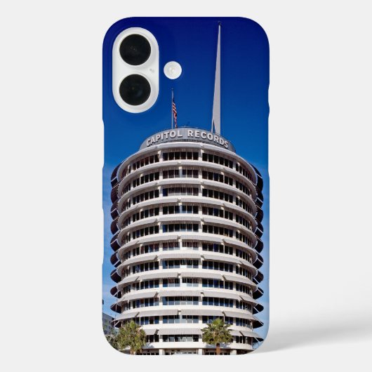 Capitol Records Hollywood Case-Mate iPhone Hülle (Rückseite)