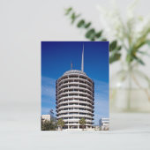 Capitol Records Tower LA Postkarte (Stehend Vorderseite)