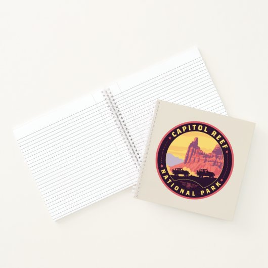 Capitol Reef National Park Notizblock (Innenseite)