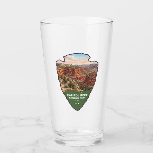 Capitol Reef National Park Pfeilspitze Glas (Vorderseite)