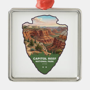 Capitol Reef National Park Pfeilspitze Ornament Aus Metall