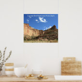 Capitol Reef National Park Poster (Küche)