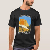 Capitol Reef National Park Utah Outdoors Hiking So T-Shirt (Vorderseite)