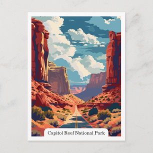 Capitol Reef National Park, Utah USA Postkarte