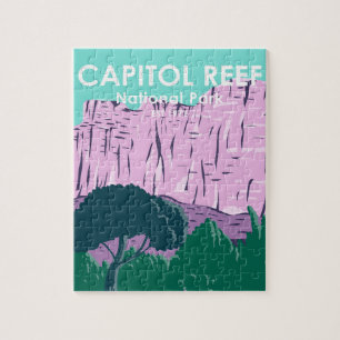 Capitol Reef National Park Utah Vintage Puzzle