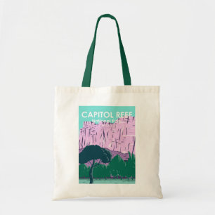 Capitol Reef National Park Utah Vintage Tragetasche