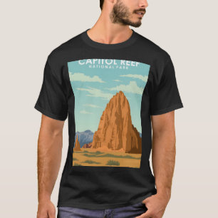 Capitol Reef National Park Vintage- und Retro-Reis T-Shirt
