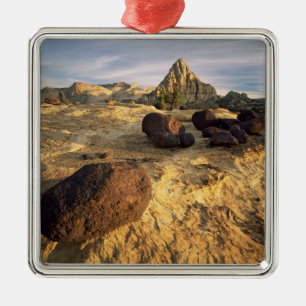 CAPITOL REEF NATIONALPARK, UTAH. USA. SILBERNES ORNAMENT