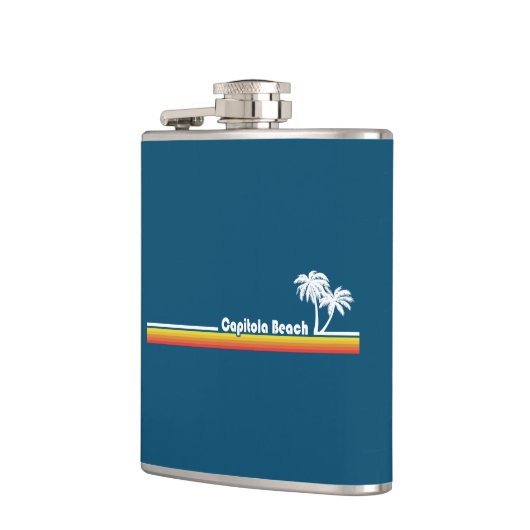 Capitola Beach California Flachmann (Links)