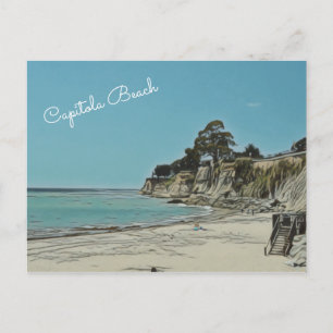 Capitola Beach individuell anpassbar Postkarte