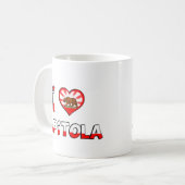 Capitola, CA Kaffeetasse (Vorderseite Links)