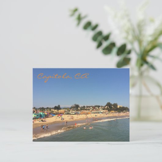 Capitola, CA Postcard Postkarte (Stehend Vorderseite)