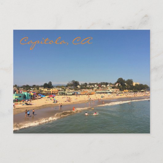 Capitola, CA Postcard Postkarte (Vorderseite)
