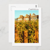 Capitola California in Sunrise Postkarte (Vorne/Hinten)