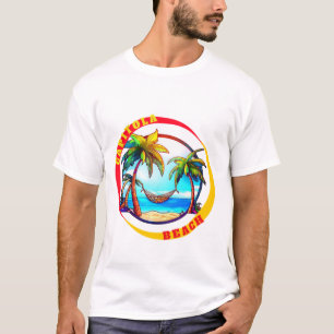 Capitola California Santa Cruz Beach, by InesNesi T-Shirt