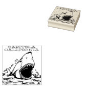 Capitola California Shark Rubber Briefmarke Gummistempel (Stempel)
