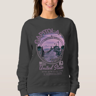 CAPITOLA SANTA CRUZ CALIFORNIA - CAPITOLA WHARF SWEATSHIRT